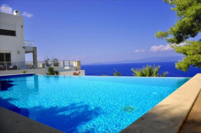 Toroneos View villa with private pool